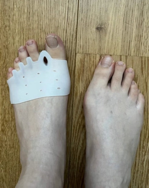 Customer-submitted photo of a separator being worn